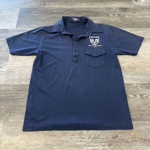 Vintage 80s 1982 Penn State Nittany Lions Champions Puritan Mens‎ M Polo Shirt